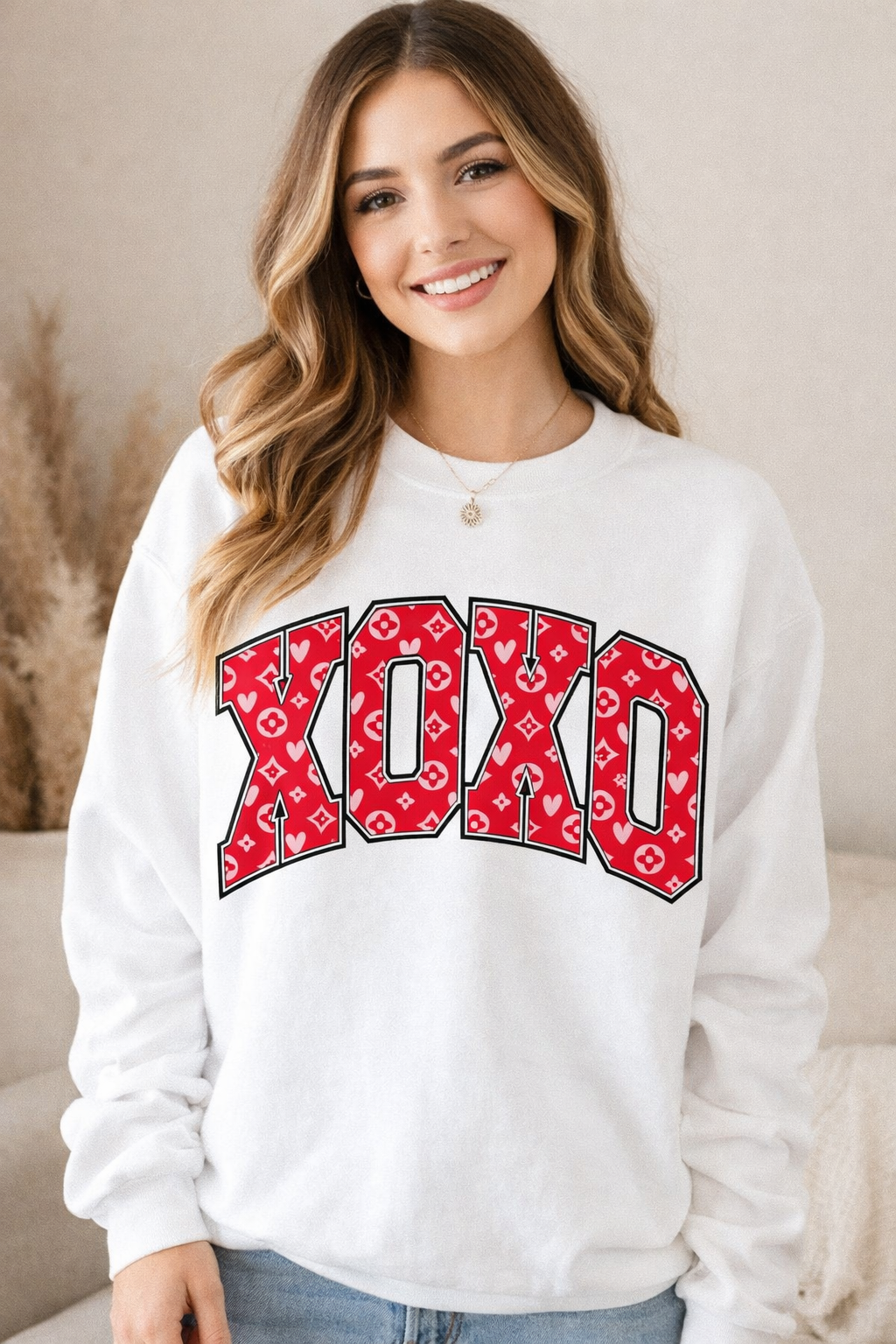 XOXO red heart