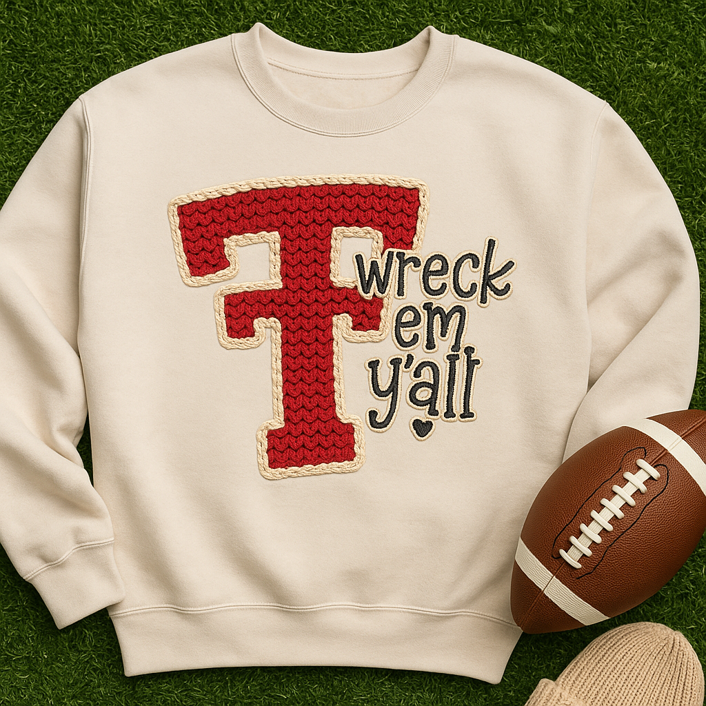 Texas Tech Faux Yarn
