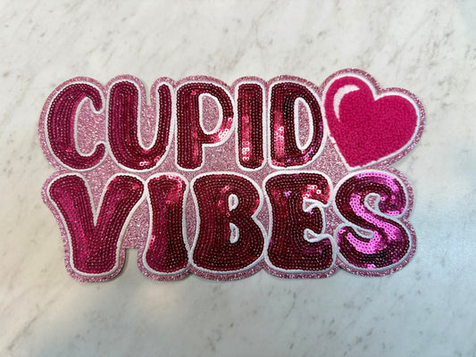 Cupid Vibes Sequin Patch