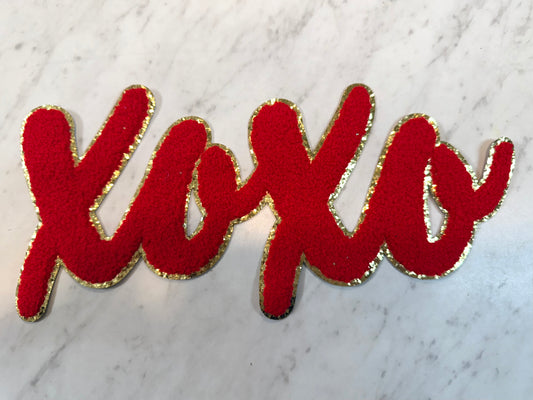 XOXO Chenille Patch