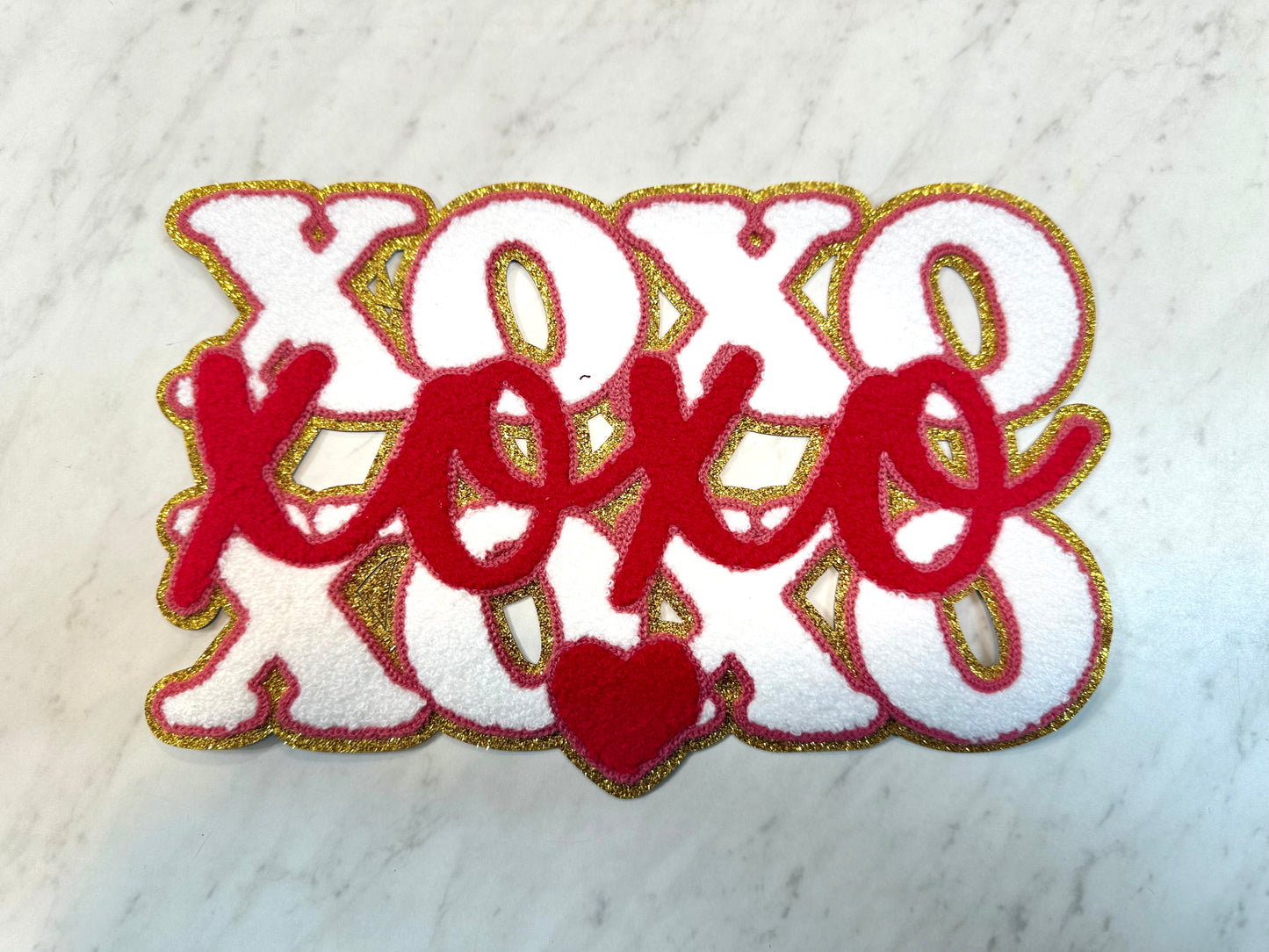 XOXO Chenille Patch