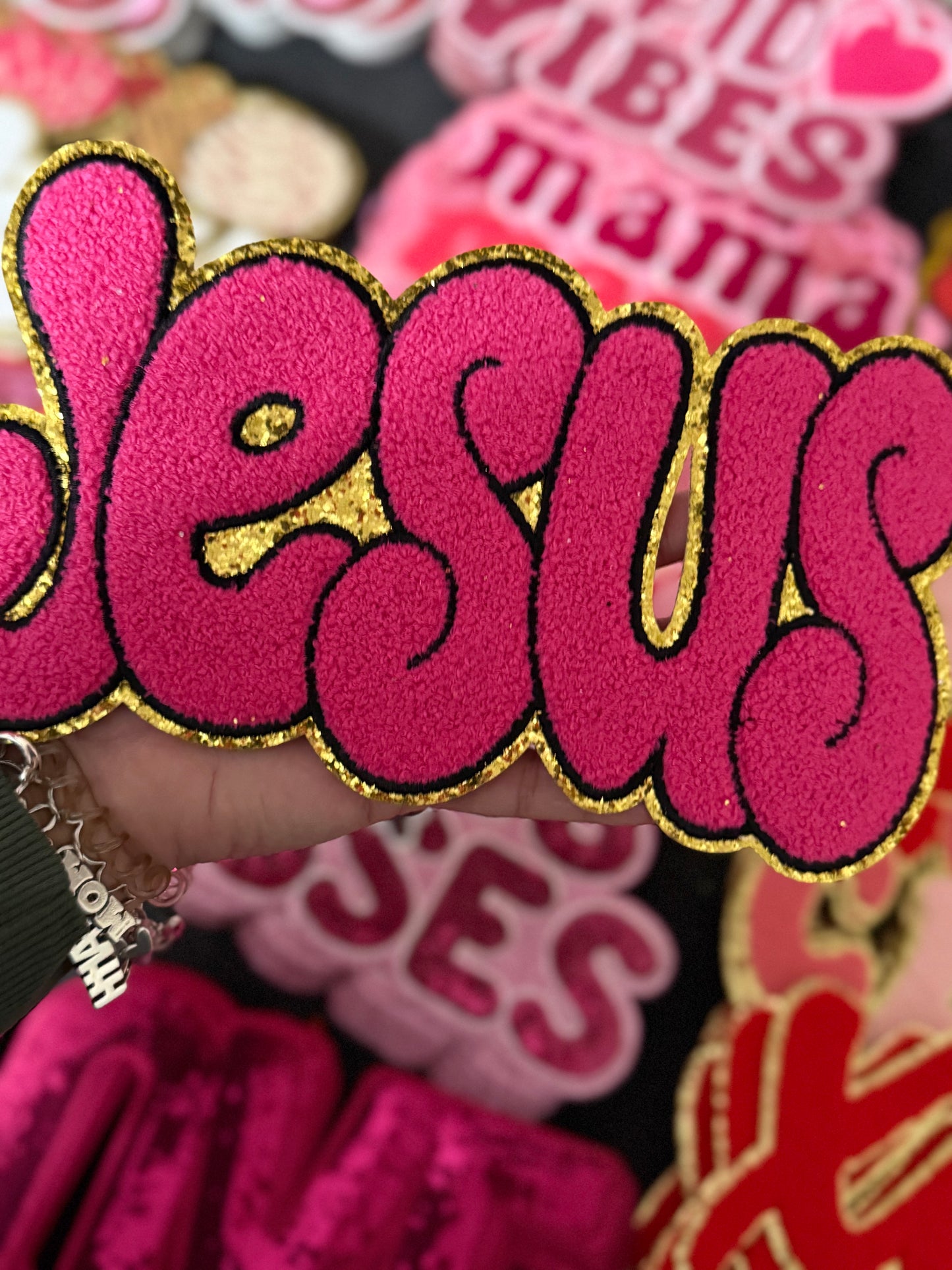 Jesus Chenille Patch